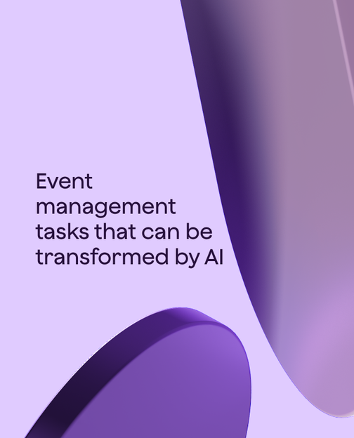 event management tasks likely to be transformed by AI