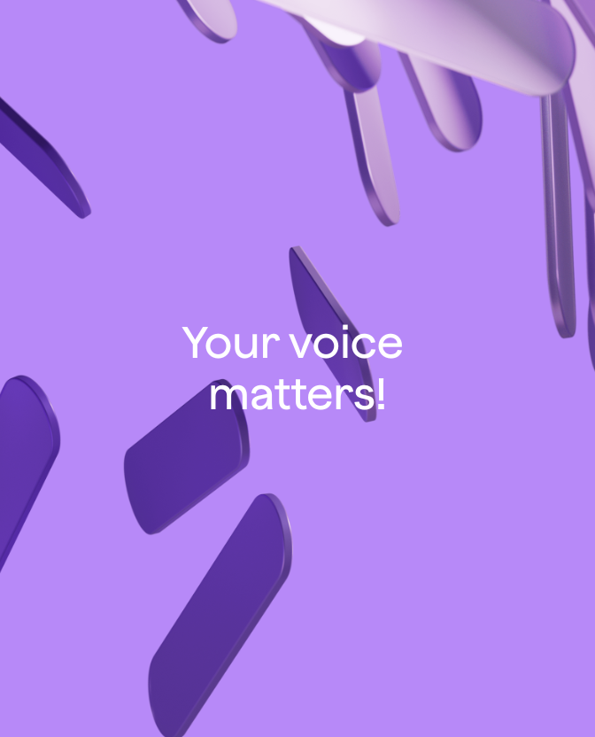 Your voice matters