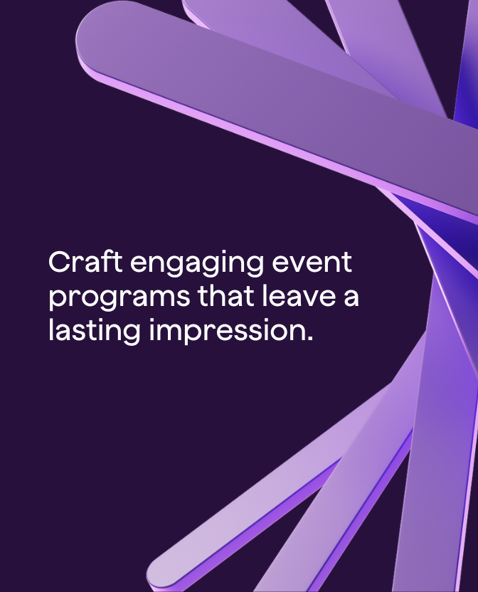 Craft engaging event programs that leave a lasting impression