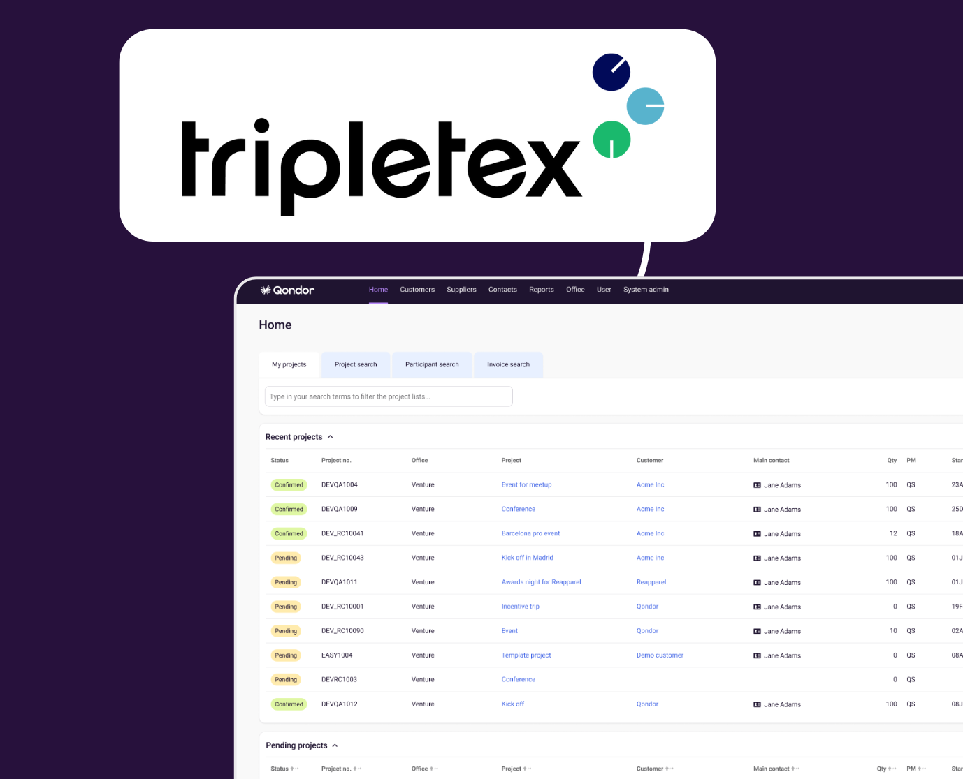 Work smarter with Qondor and Tripletex 