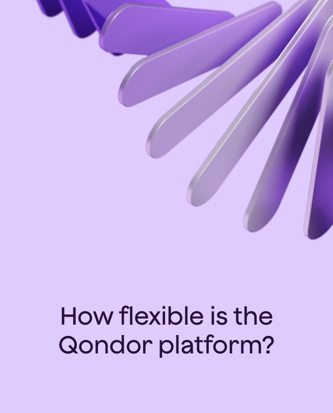 How flexible is the Qondor platform for meetings & events?