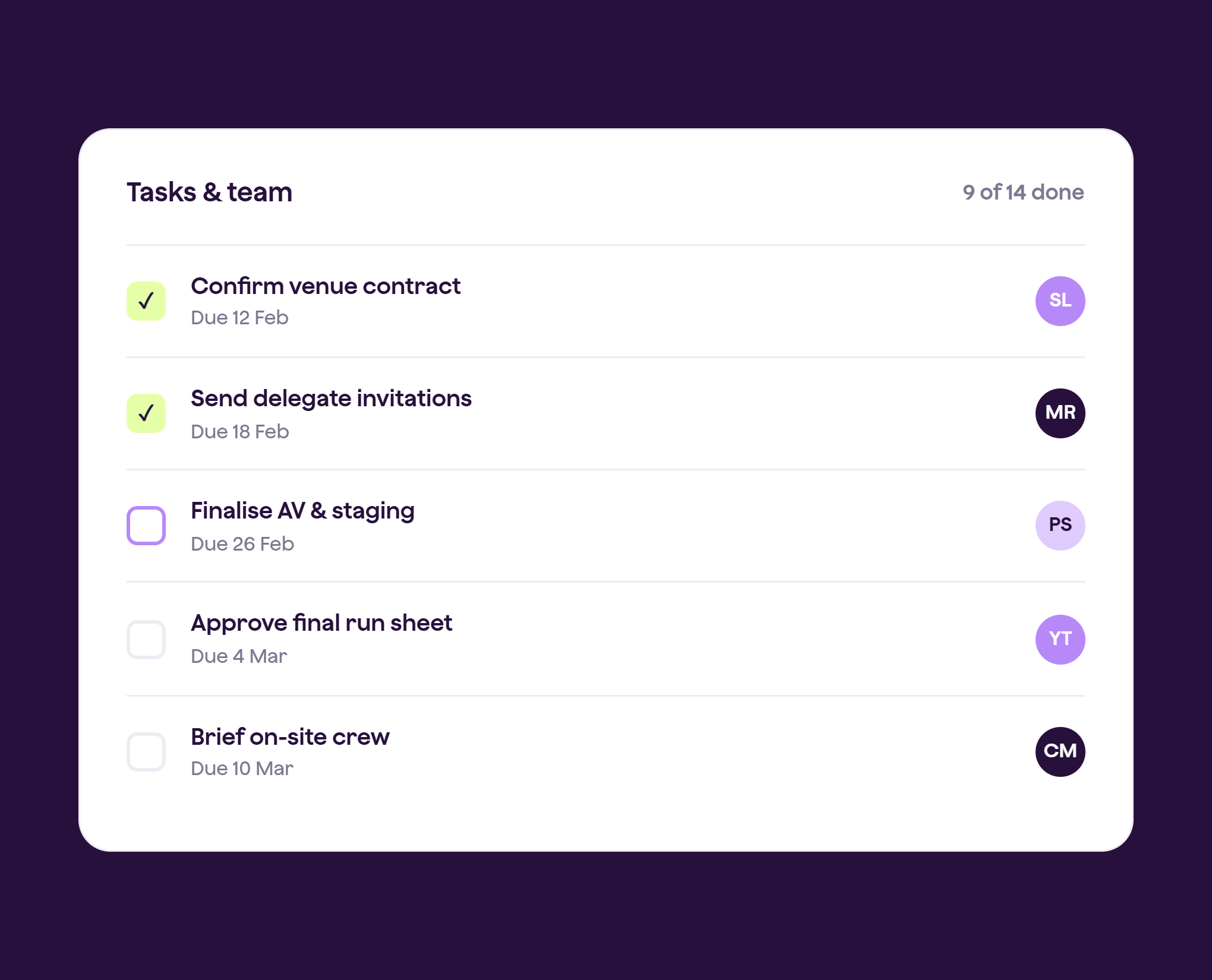 coordinate your teams and tasks in Qondor
